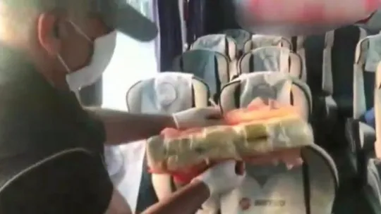 Kocaeli'de yolcu otobüsünden 30 kilo eroin çıktı!