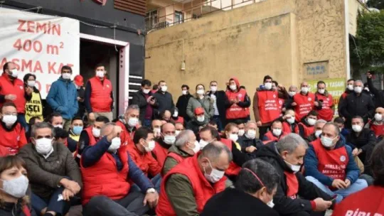 Kocaeli'den Ankara'ya yürümek isteyen işçilere 95 gözaltı!