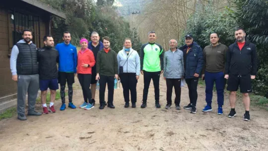 Kocaelili atletler yarı maratona hazırlanıyor