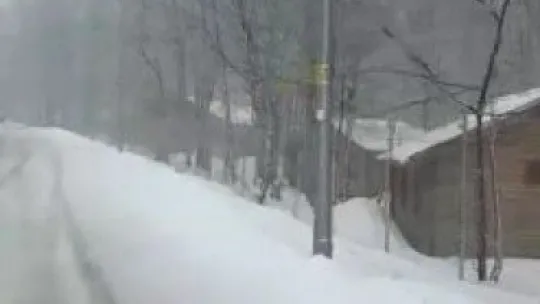 Kocaeli'nin yüksek kesimlerinde kar yağışı etkili oluyor