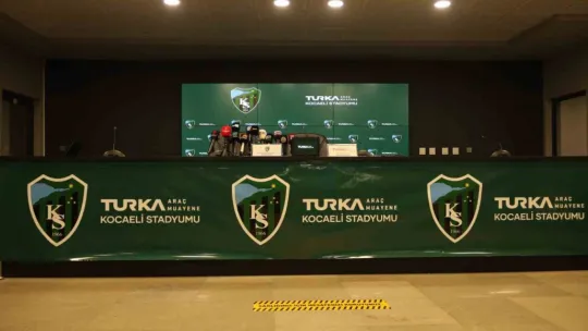 Kocaelispor'a yeni sponsor! Stadın adı değişti