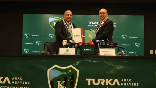 Kocaelispor'a yeni sponsor! Stadın adı değişti
