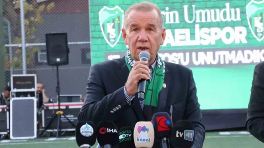 Kocaelispor 25. yılında depremi hatırlattı