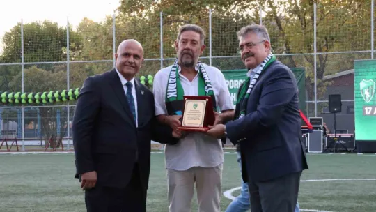 Kocaelispor 25. yılında depremi hatırlattı
