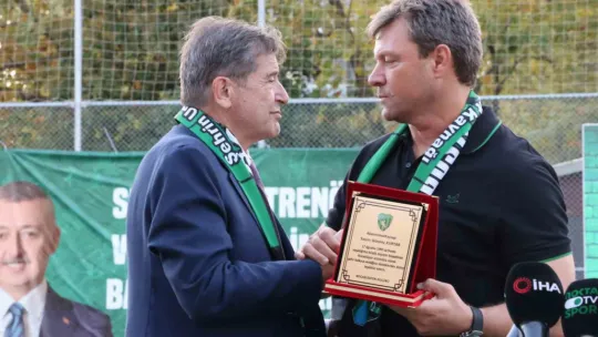 Kocaelispor 25. yılında depremi hatırlattı