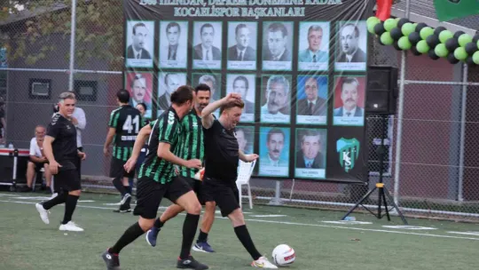Kocaelispor 25. yılında depremi hatırlattı