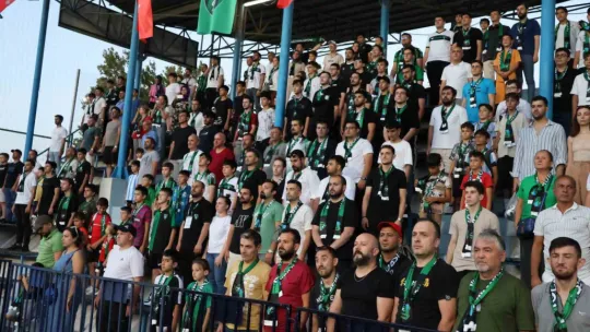 Kocaelispor 25. yılında depremi hatırlattı