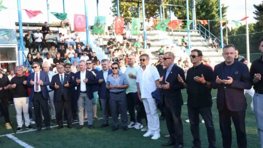 Kocaelispor 25. yılında depremi hatırlattı