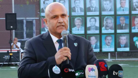 Kocaelispor 25. yılında depremi hatırlattı