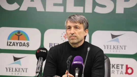 Biz zorlukları futbolcularımla yeneceğiz