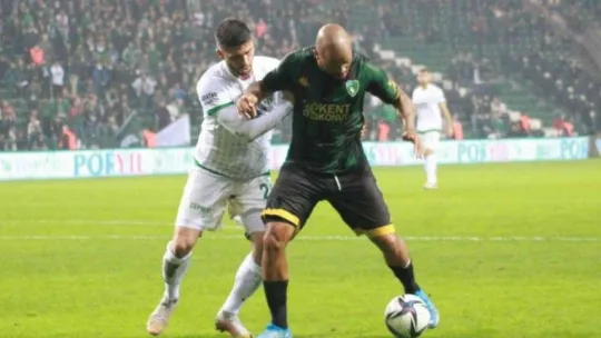 Kocaelispor Bursaspor'u mağlup etti: 2-1
