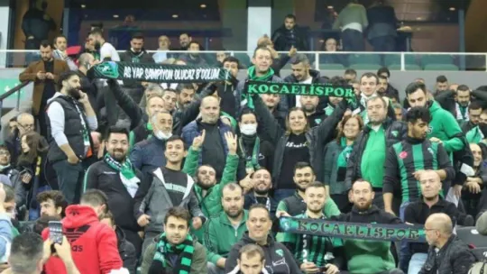 Kocaelispor Bursaspor'u mağlup etti: 2-1