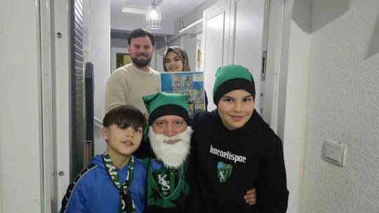 Kocaelispor'dan görülmemiş yeni yıl kutlaması