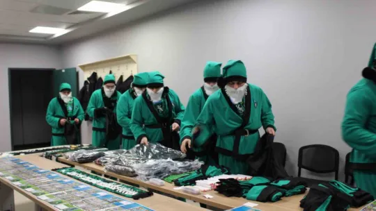 Kocaelispor'dan görülmemiş yeni yıl kutlaması