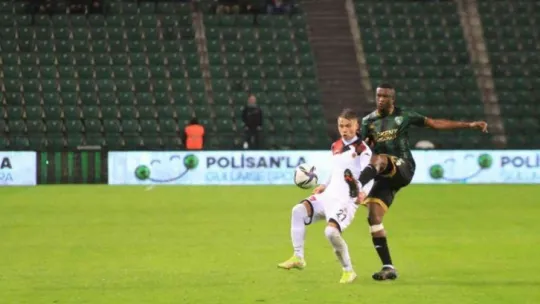 Kocaelispor evinde yenildi:1-2