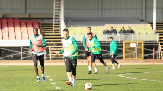 Kocaelispor, Eyüpspor maçı hazırlıklarını sürdürdü