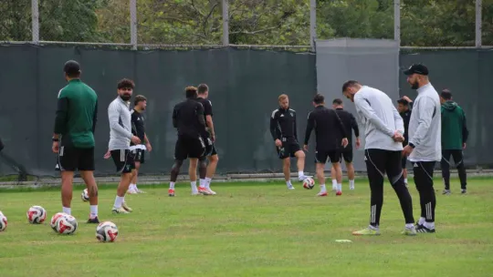 Kocaelispor, Konyaspor maçının hazırlıklarını sürdürdü