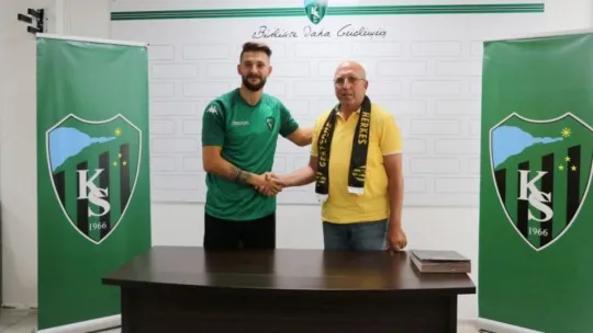 Kocaelispor, Mehmet Taş ile 2 yıllık sözleşme imzaladı