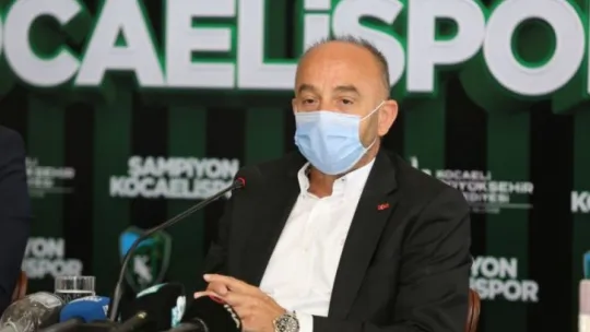 Kocaelispor şampiyonluğu böyle kutlayacak