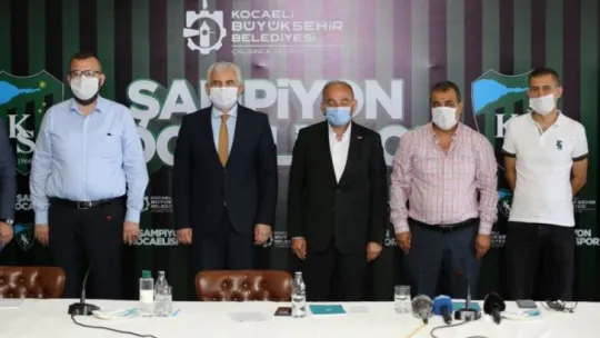 Kocaelispor şampiyonluğu böyle kutlayacak