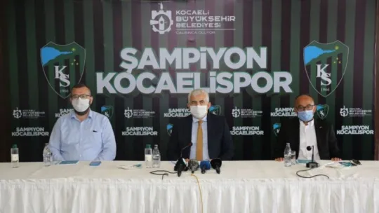 Kocaelispor şampiyonluğu böyle kutlayacak