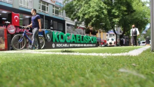 Kocaelispor taraftarı Süper Lig yolunu gözlüyor