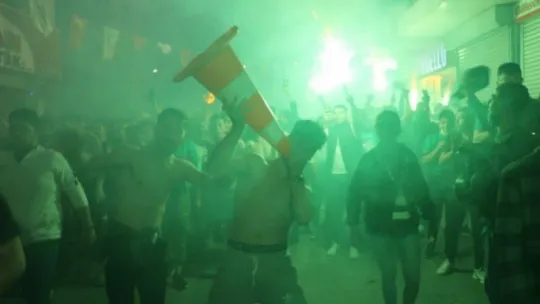 Kocaelispor taraftarları sokaklara döküldü!