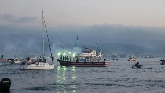 Kocaelispor'un şampiyonluğu tüm kentte coşkuyla kutlandı