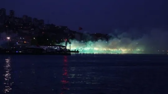 Kocaelispor'un şampiyonluğu tüm kentte coşkuyla kutlandı