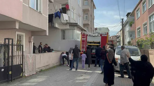Kombide korkutan yangın