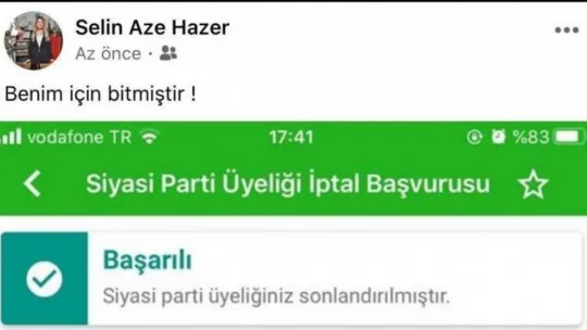 Kongre günü partisinden istifa etti!