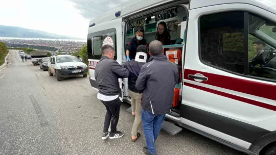 Kontrolden çıkan otomobil 150 metrelik uçuruma yuvarlandı: 2 yaralı
