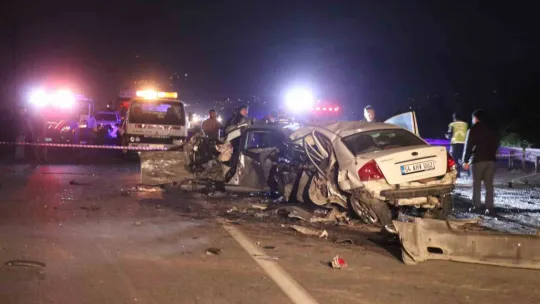 Sakarya'da kaza: 1 ölü, 4 yaralı