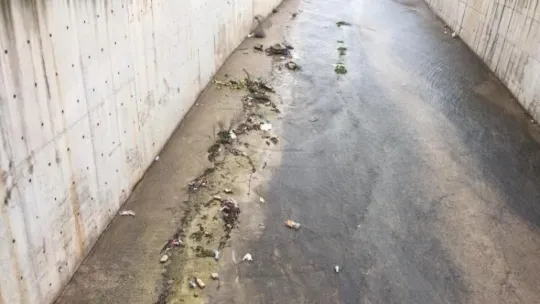 Körfez Ağadere Deresi çöpten geçilmiyor!