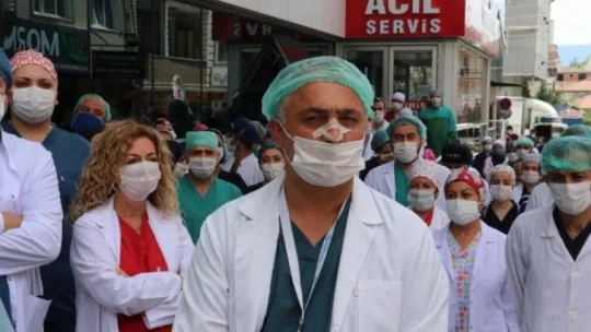 Körfez'de hastanede dehşet anları!
