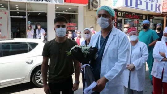Körfez'de hastanede dehşet anları!