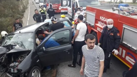 Körfez'de korkunç kaza!