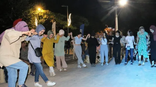Körfez'de müzik dolu gece