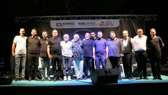 Körfez'de müzik dolu gece