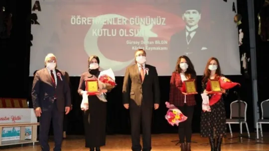 Körfez'de Öğretmenler Günü kutlandı