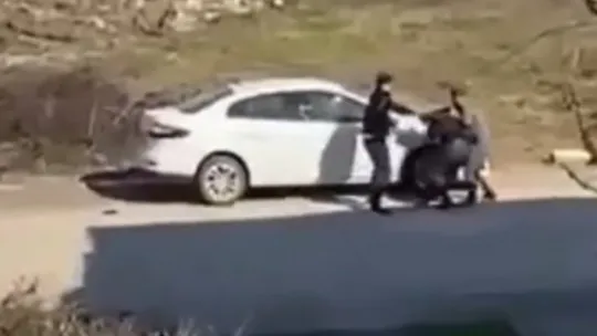 Korku dolu silahlı çatışmanın görüntüleri ortaya çıktı