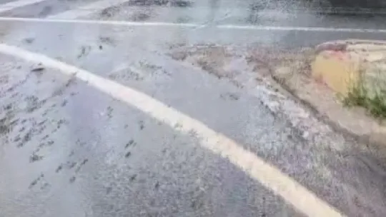 Korkunç kazada hayatlarının şokunu yaşadılar