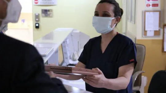 Korona savaşçılarına anneler günü sürprizi!