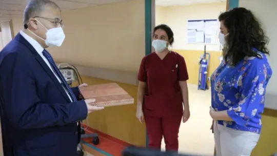 Korona savaşçılarına anneler günü sürprizi!