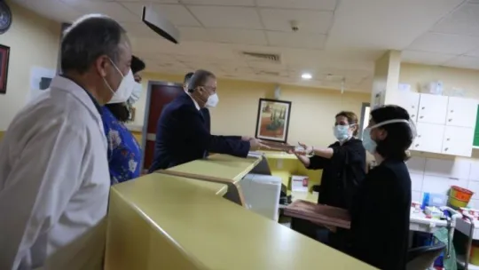 Korona savaşçılarına anneler günü sürprizi!