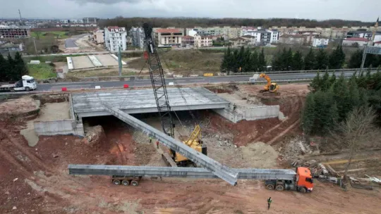Köseköy Alikahya Stadyum bağlantı yoluna köprü