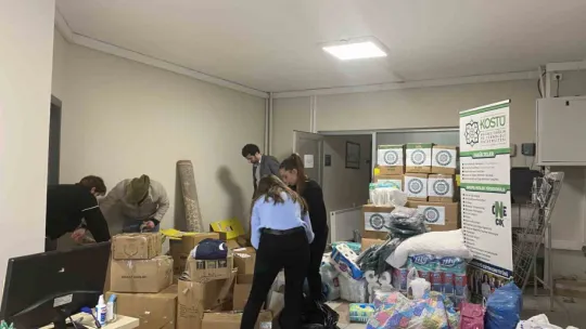 KOSTÜ'den deprem bölgesine seferberlik
