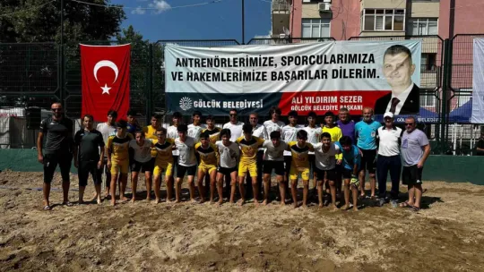 Kum Futbolu Turnuvası büyük heyecanla başladı