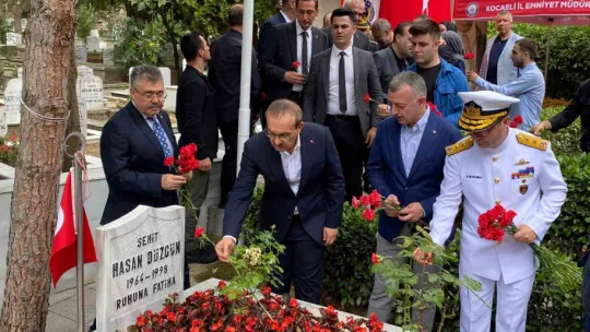 Kurban bayramı öncesi şehitler unutulmadı