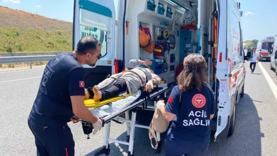 Kuzey Marmara Otoyolu'nda korkunç kaza: Yaralılar var